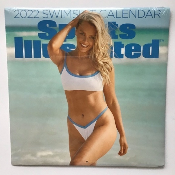 Sports Illustrated Swimsuit Wall Calendar NEW 2022 16 Months SEALED Collectible - Picture 1 of 3